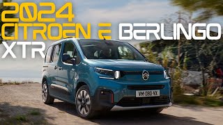 2024 Citroen e-Berlingo XTR Reveal — Driving, Interior, Exterior  (Third-generation 'K9' Facelift) 