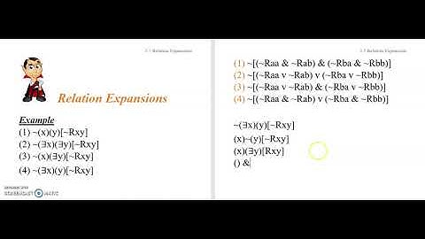 5.7c Quantificational Semantics 7: Relation Expansions