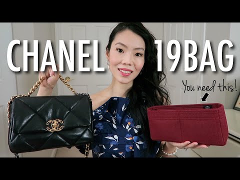 CHANEL 19 BAG: WHAT'S IN MY BAG With & Without Organizer!😲