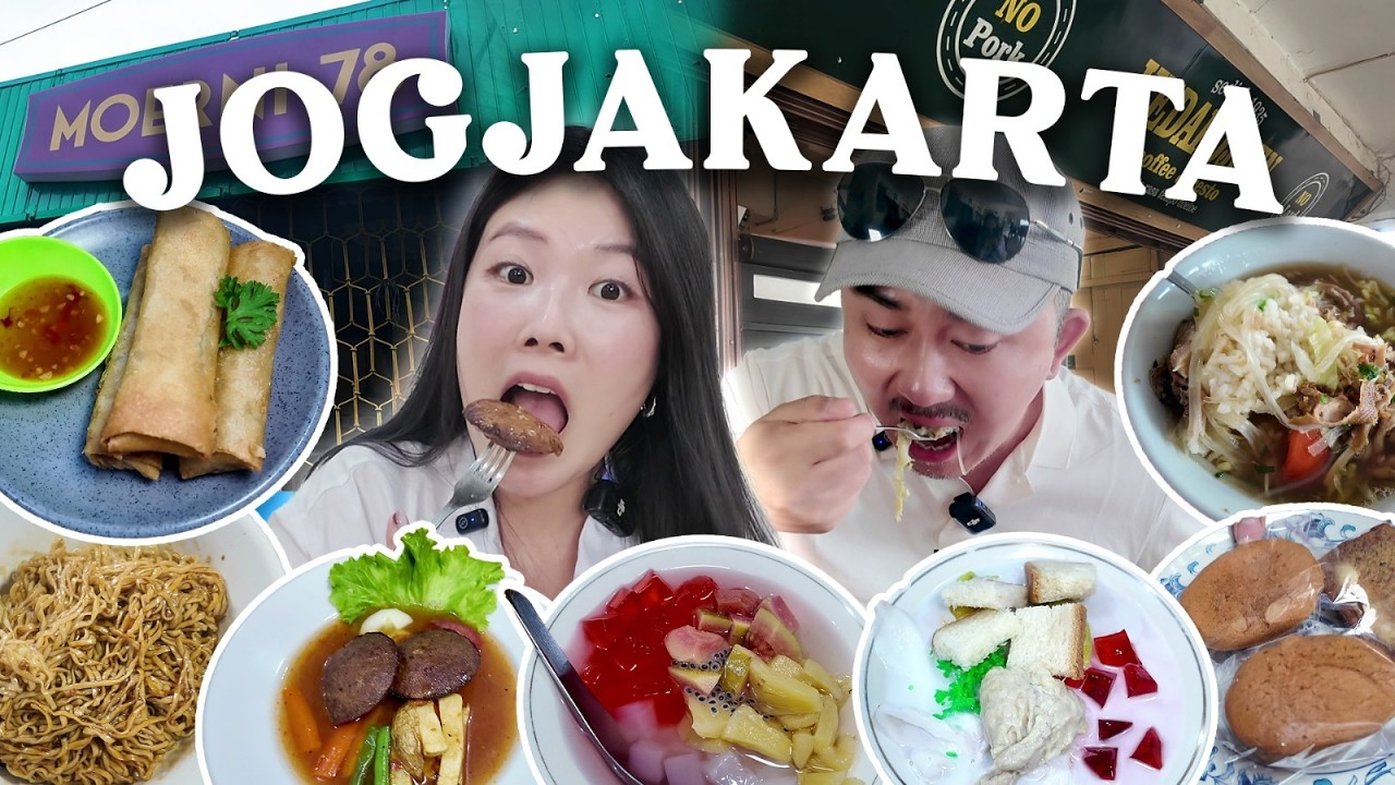 KULINER TRIP JOGJA 3 HARI 2 MALAM 🇮🇩 | DAY 1: MAKANAN LEGENDARIS