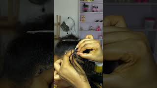 Tutorial on how to achieve your stitch braid#hairtutorial #ghanaweaving #stitchbraids