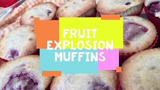 Fruit Explosion Muffins