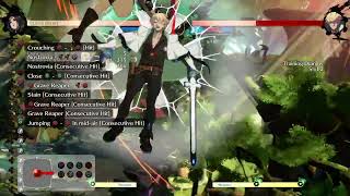 Testament Incredible - 2HS NORMAL HIT Combo Midscreen