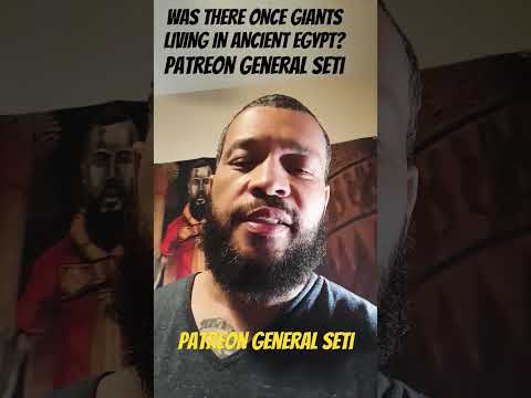 WAS THERE ONCE GIANTS LIVING IN ANCIENT EGYPT? PATREON EXCLUSIVE GENERAL SETI #shorts
