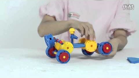 Thinkertoy DIY building blocks - How to Build a Car