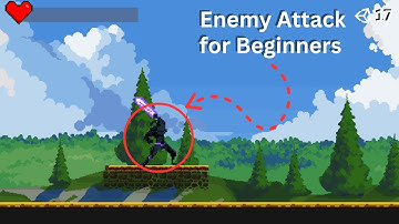 How to make enemy attack function in unity for beginners!