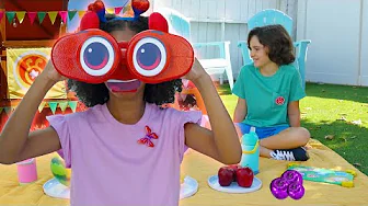 Morphle and the Colorful Picnic 🧺 | Morphle Toy Play | Live Action Toy Play For Kids