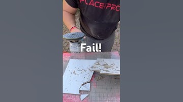 How to cut out circles in tile! DIY fail! #diy #construction #tools