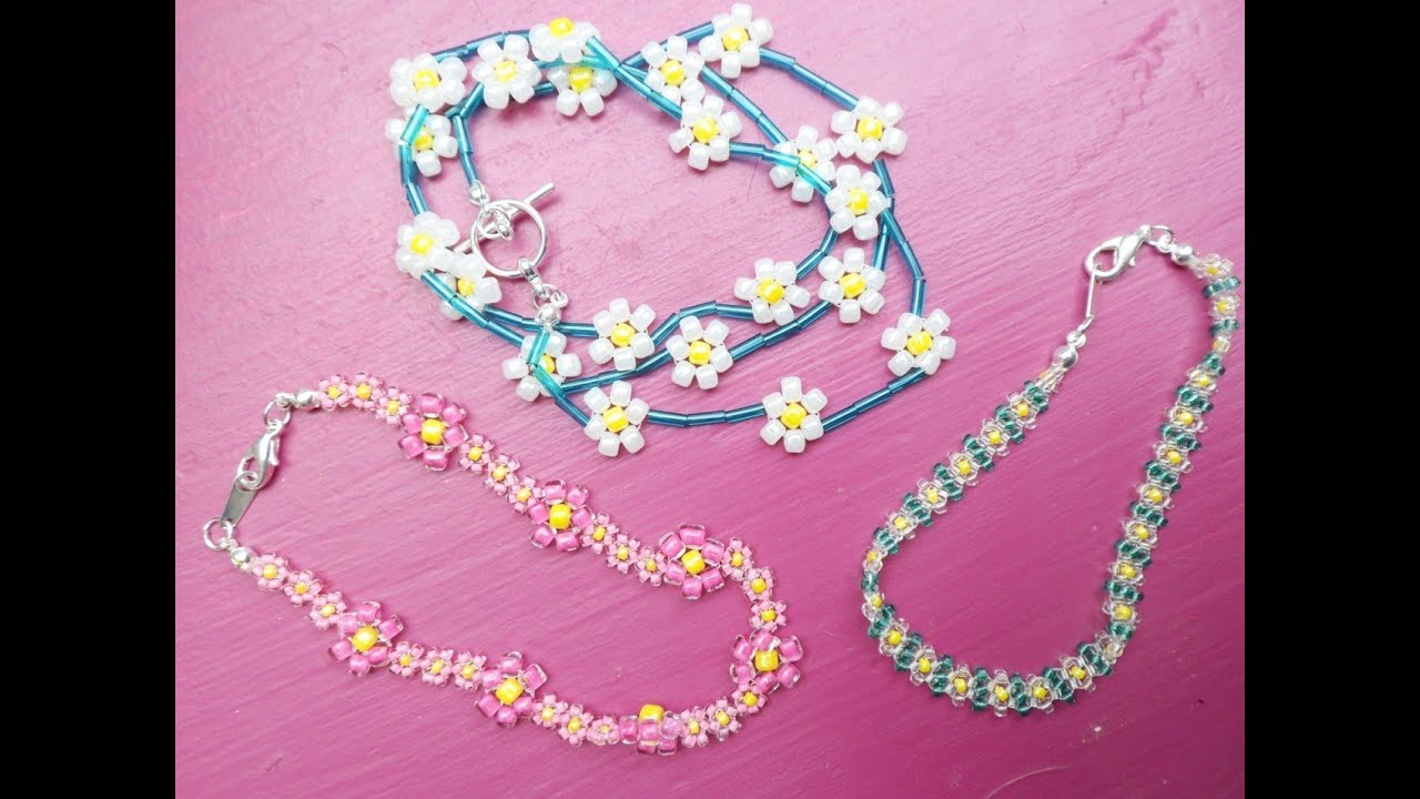 PandaHall Jewelry Making Tutorial VideoHow to Make Daisy Chain