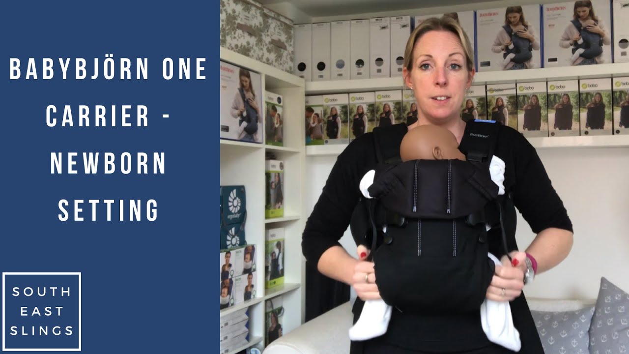 baby bjorn carrier one newborn