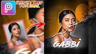 Spooky Profile Photo Step By Step  Picsart Tutorial screenshot 4