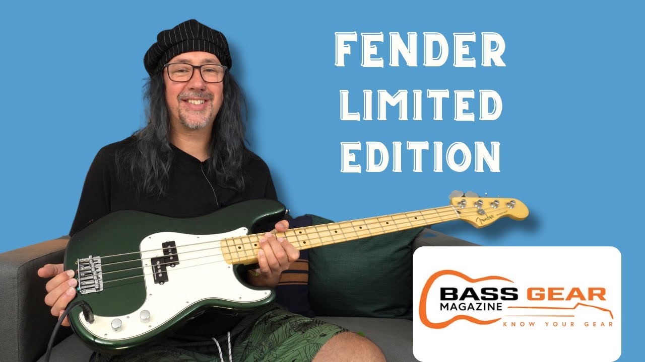 The Fender Player Series Limited Edition Precision Bass (Bass Gear