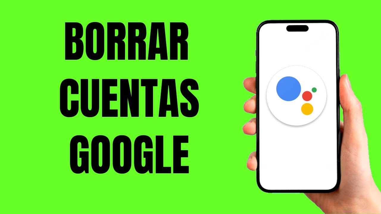 Como Borrar Cuenta De Google Gmail Y Youtube (Sin Apps) - YouTube