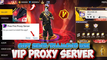 DIAMOND USE VIP PROXY SERVER HOW TO DOWNLOAD | GAMEPLAY PROXY SERVER | VIP FFKIPAS BETA PROXY SERVER