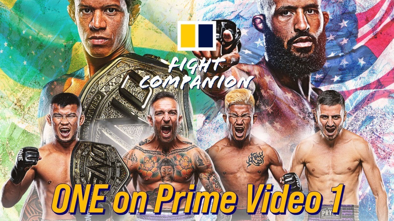 LIVE Fight Companion ONE Championship on Prime Video 1 SCMP Martial