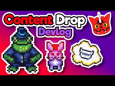 Name Reveal, Many New Enemies And Spells! - Furcifer's Fungeon Devlog #4
