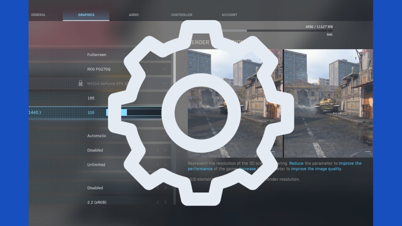 COD Warzone Full Screen vs Borderless | إعدادات كود | -Pt-2- - YouTube