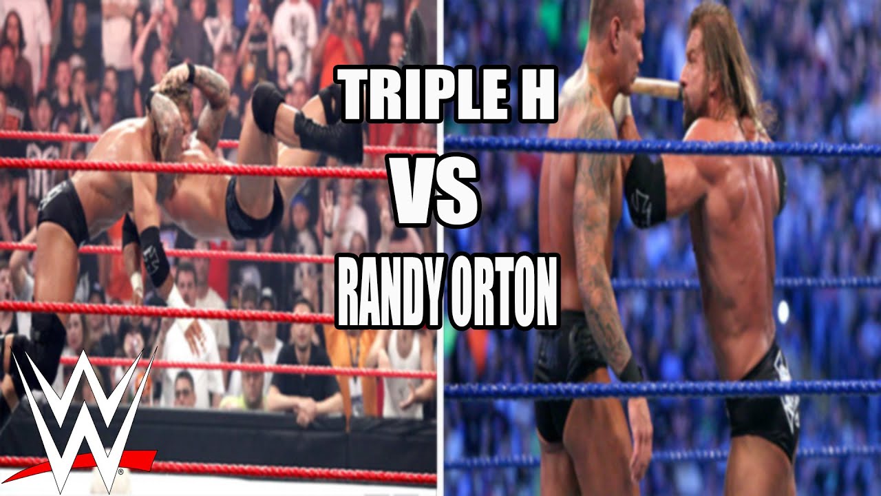 TRIPLE H VS RANDY ORTON FULL RIVALRY