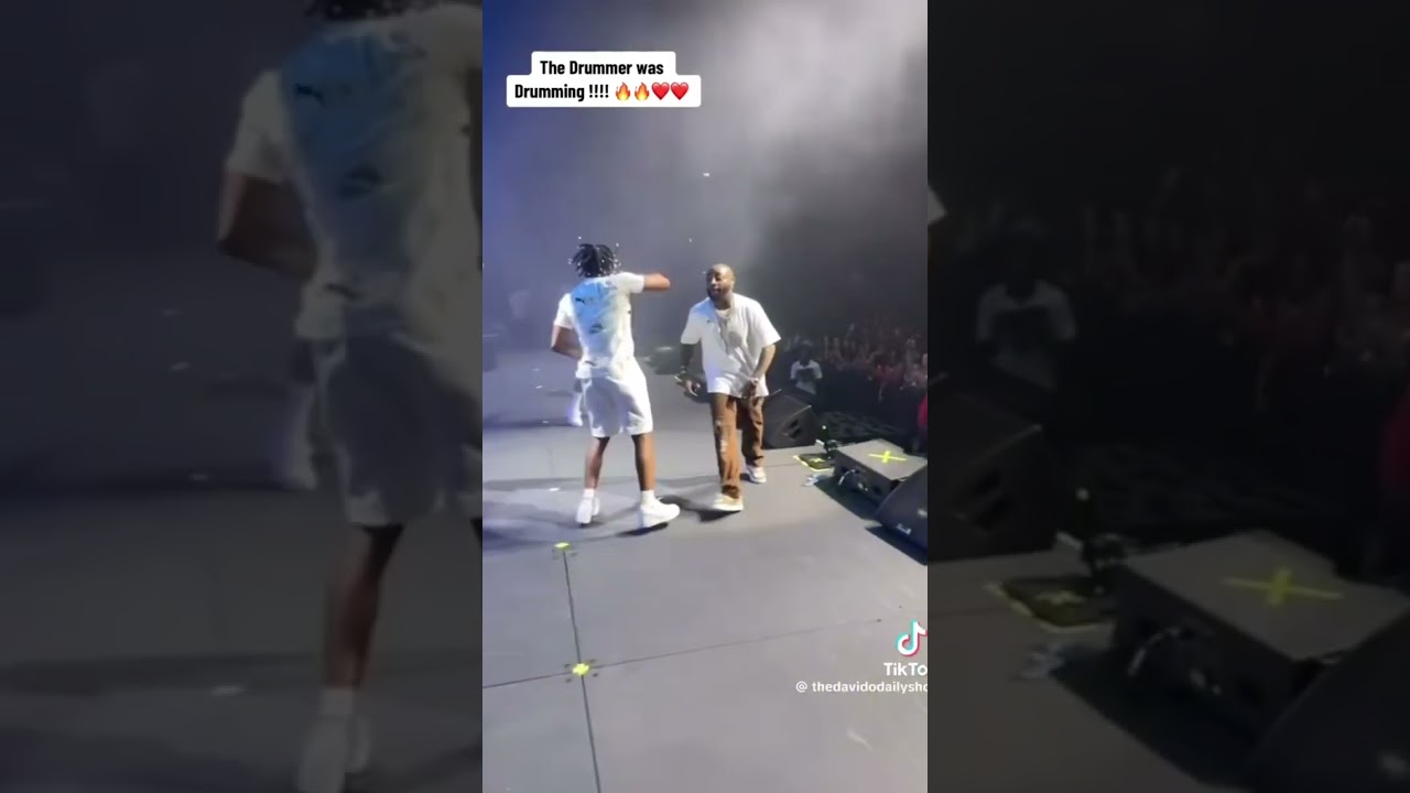 Watch Davido couldn't stand the drummer 🔥😳 #youtubeshort #davido #drums #drumcover #composers on YouTube Watch Davido couldn't stand the drummer 🔥😳 #youtubeshort #davido #drums #drumcover #composers on YouTube