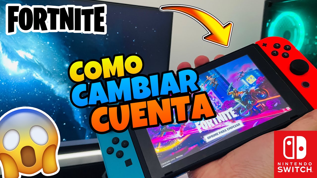 👉 Como CAMBIAR de CUENTA en FORTNITE en NINTENDO SWITCH [2023] 🔥 - YouTube