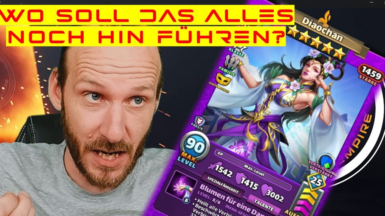 Empires & Puzzles Neue Kostüme für "Diaochan", "Zhuge Liang" und