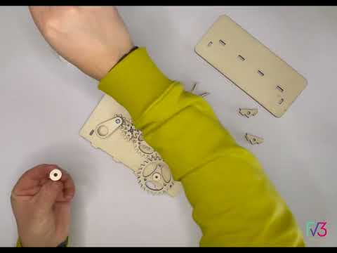 Laser Cut Files Gear Reduction System – Interactive Mechanical Toy for STEM Learning & DIY Projects