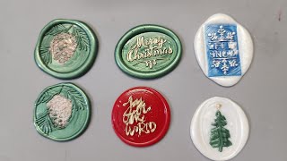 New Christmas wax seals from Spellbinders Sept. 2023