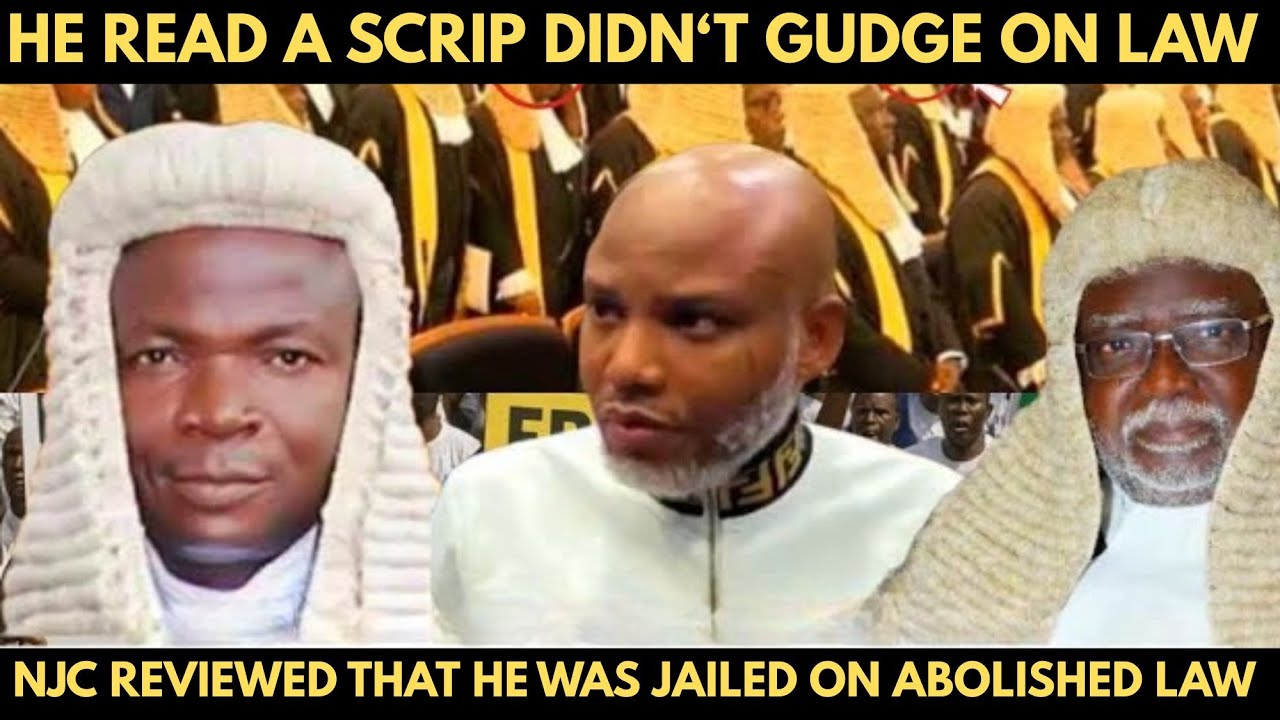 THE NATIONAL JUDICIAL COUNCIL (NJC) IMPEACHED JUSTICE OMOTOSHO FOR USING ABANDONED LAW TO JAIL KANU