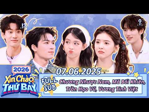 [VIETSUB] Hello Saturday - June 7, 2025 | Zhang Ruonan "Taking Action" with Ma Beiqian, Ding Chen...
