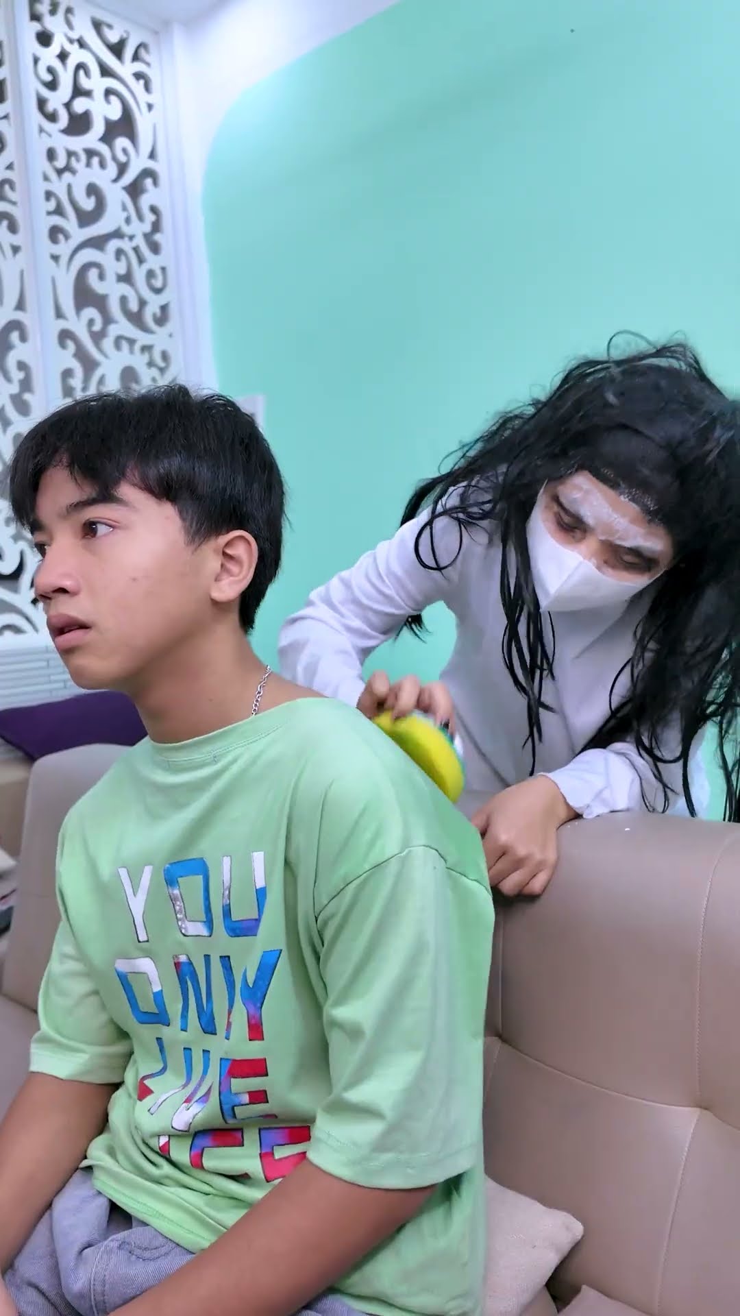 ACC - Tôi Là Con Ma Thích Sạch Sẽ || I'm A Ghost Who Likes Cleanliness. #funny #trollteam #trending