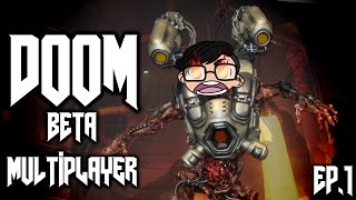 Let's Play - DOOM Beta Multiplayer #1 Gameplay | Warpath & Team Deathmatch Playthrough | New Doom 4