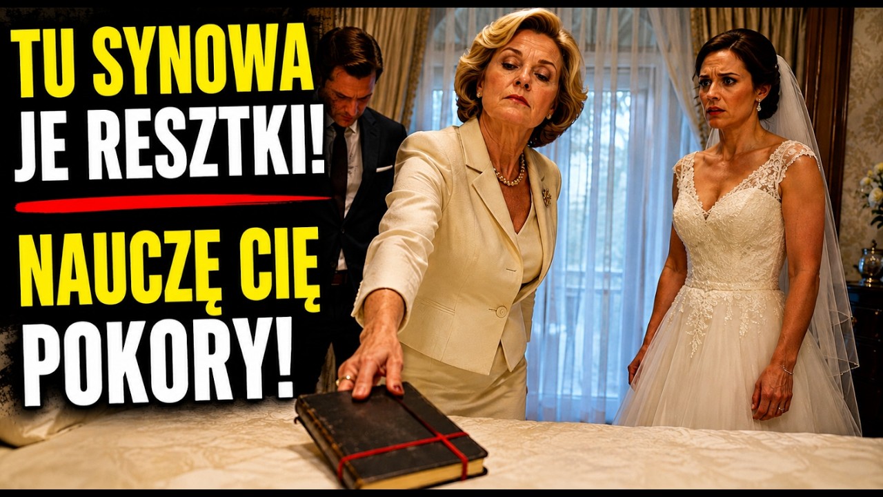 Pierwszej nocy po ślubie moja teściowa położyła na naszym łóżku czarny zeszyt. „Synowa je ostatnia, a jeśli nic nie zostanie, powinna potraktować to jako lekcję pokory” – oznajmiła i zażądała,...