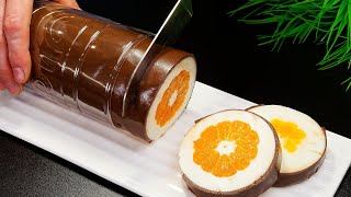 Niemand wird erraten, wie du es gemacht hast! Ein köstliches Dessert ohne Backen! So einfach!