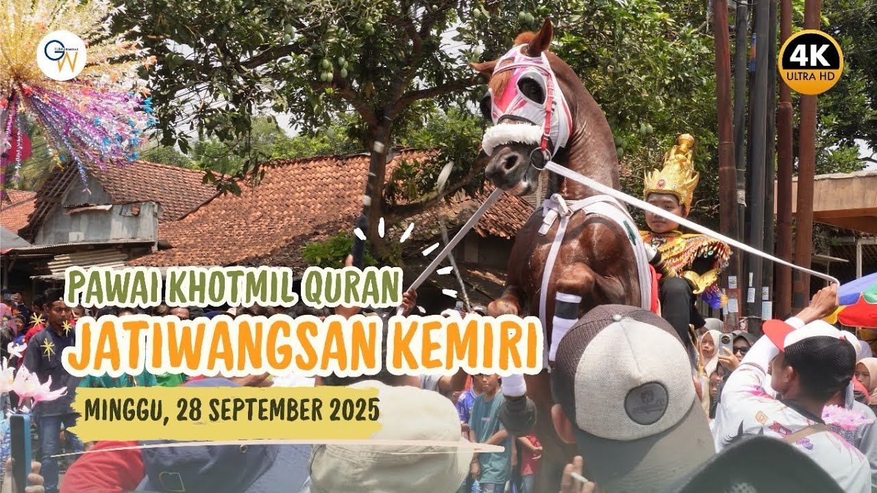 Pawai Khotmil Quran 30 Kuda Jingkrak Desa Jatiwangsan Kemiri 28 September 2025