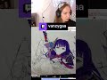 cz.5 Malujemy koszulkę z Genshin Impact - Raiden Shogun #GenshinImpact #Raid... | vanzygaa o #Twitch