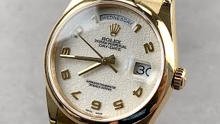 Rolex Day-Date 118208 Rolex Watch Review