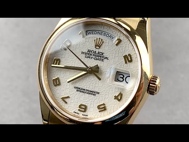 Rolex Day-Date 118208 Rolex Watch Review - YouTube