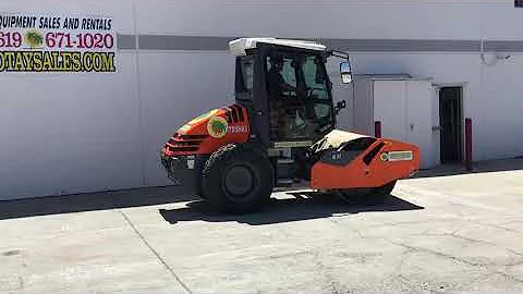 STOCK # 25450 HAMM H7I 66" SMOOTH DRUM ROLLER---OTAY MESA SALES!!