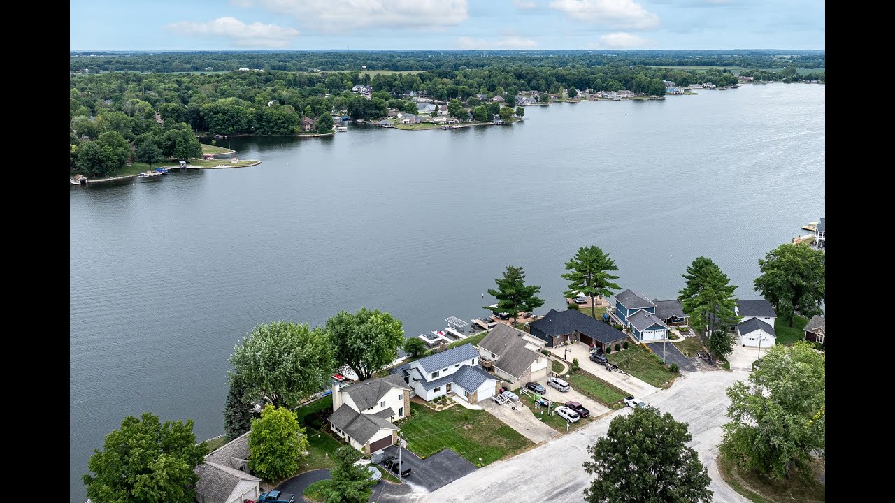 Beautiful 5 bdrm lake home at Heritage Lake, Indiana