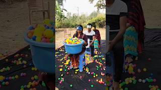 Multi Colour ping pong ball Challenge punishment Challenge shorts