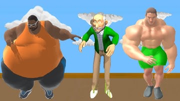 FAT 2 FIT! vs RUN OF LIFE vs MUSCLE RUSH - Triple Game