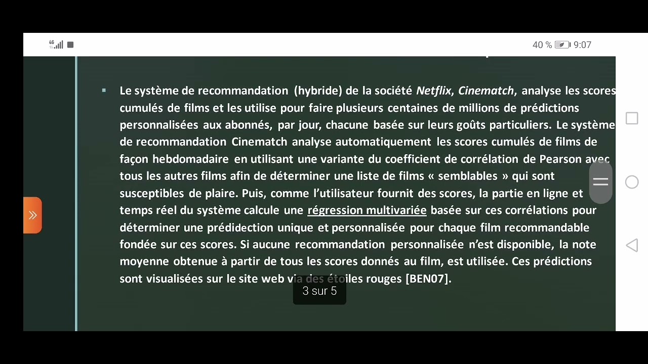 Les algorithmes de recommandation appliqués sur les Amazon YouTube et ...