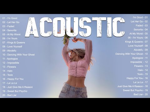 New English Acoustic Love Songs 2024 Of Popular - Top Chill Acoustic Guitar Cover Playlist 2024