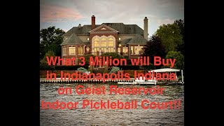 $3 25 Million Waterfront Listing on Geist Reservoir in Indianapolis, Indiana $3 25 Million Waterfront Listing on Geist Reservoir in Indianapolis, Indiana