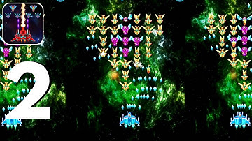 Galaxy Attack Alien Shooter Gameplay Walkthrough (iOS,Andriod) Part 2