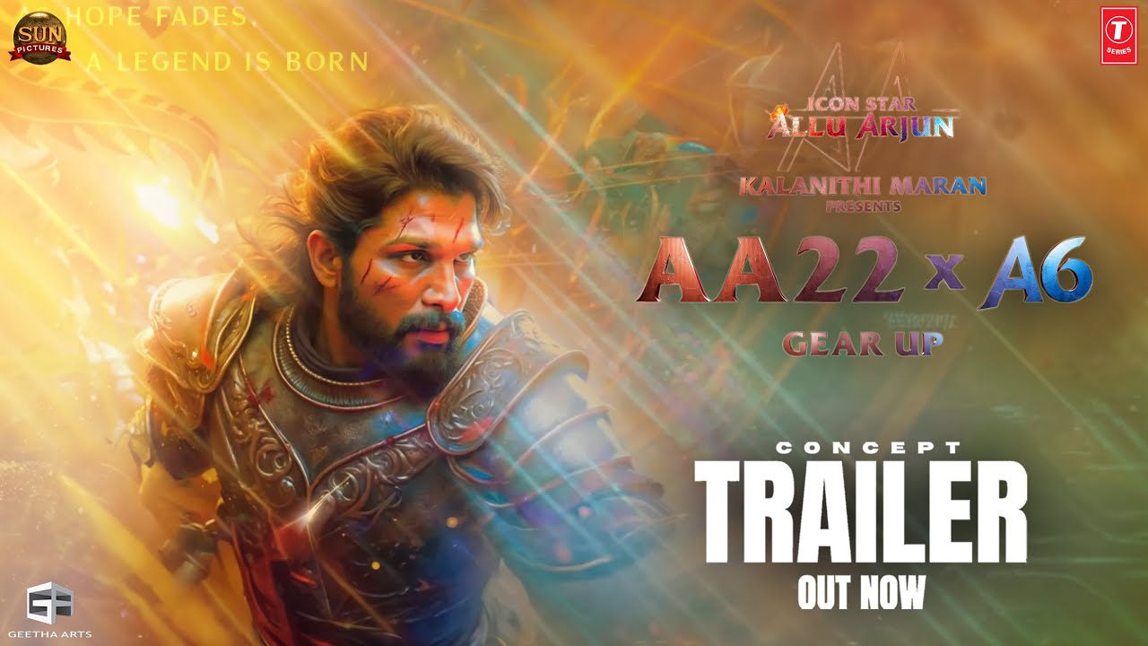 AA22 x A6 : Official Concept Trailer | Allu Arjun | Deepika Padukone | Atlee | Sai Abhyankkar | PIT