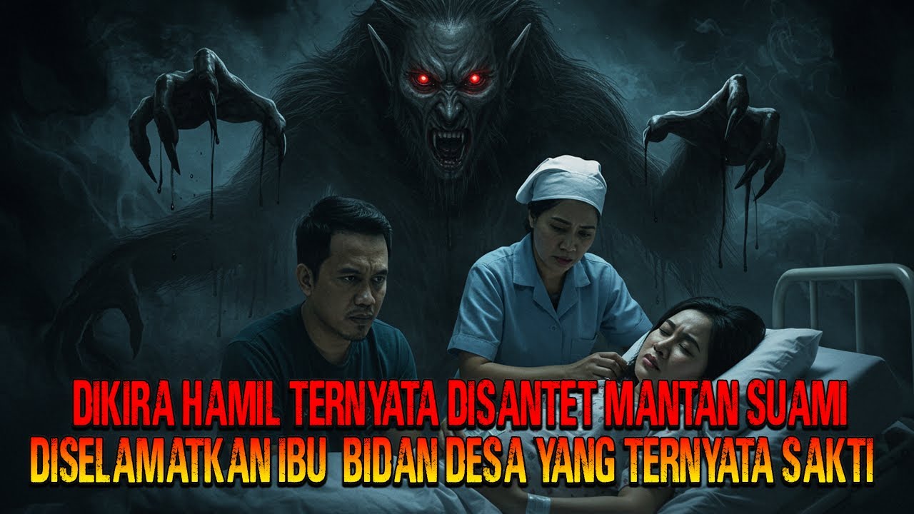 DIKIRA HAMIL TERNYATA DISANTET MANTAN SUAMI DISELAMATKAN IBU BIDAN DESA YANG TERNYATA SAKTI