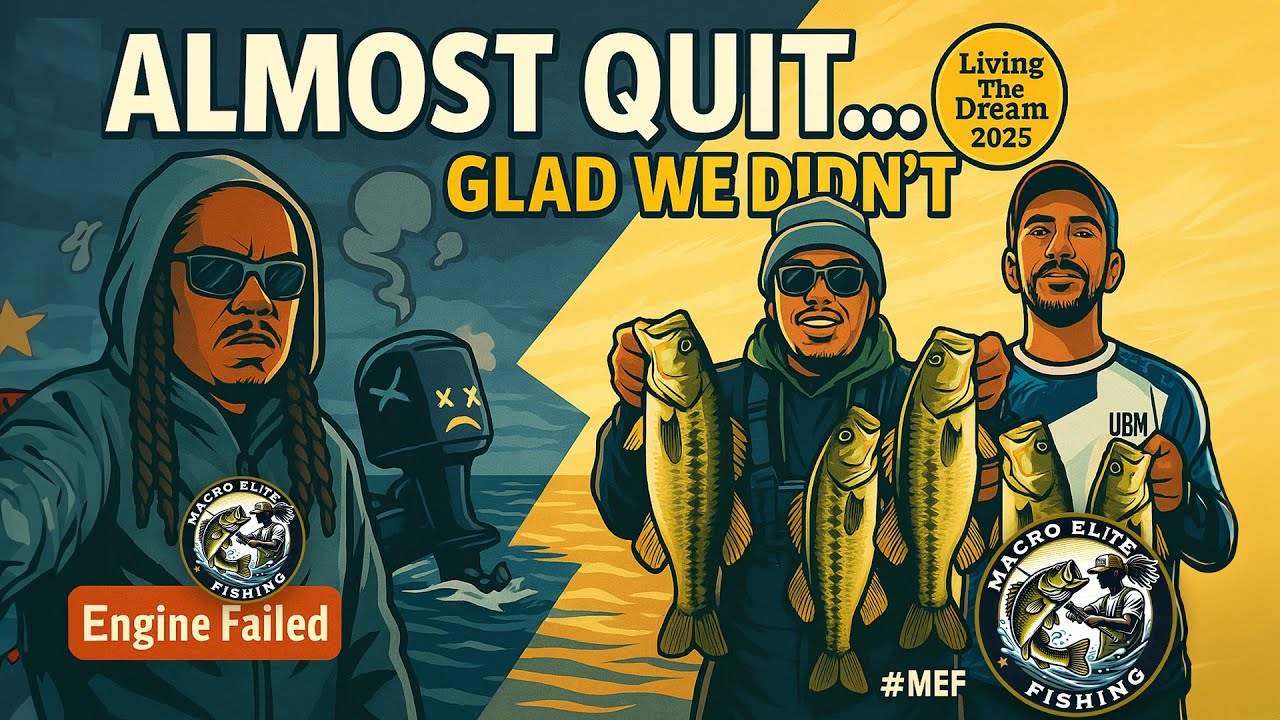 Winners Never Quit | Living The Dream 2025 – Lake Norman Bass Fishing Tournament | Beatties Ford