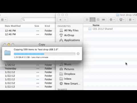 Seagate Thunderbolt Adapter Speed Test... WOW!
