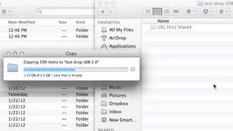 Seagate Thunderbolt Adapter Speed Test... WOW!
